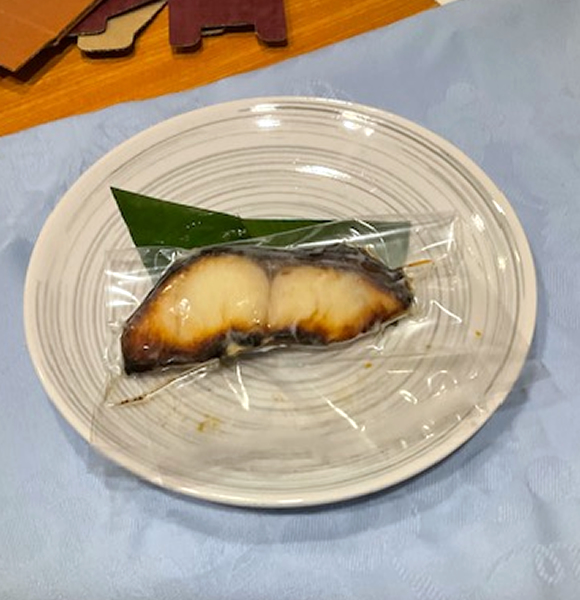 銀鱈の西京焼き 